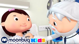 Staying In The Hospital  LBB Songs  Learn with Little Baby Bum Nursery Rhymes  Moonbug Kids [upl. by Naujit648]