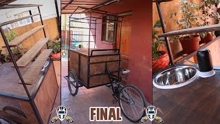 FABRICACION DE CARRITO PARA VENTA DE DESAYUNOS PARTE FINAL GRANSOLDADOR [upl. by Snowman]