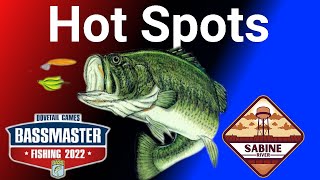 Bassmaster Fishing 2022 Hot Spots Sabine River Part 2 [upl. by Prudhoe]