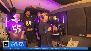 Dundalk rappers create rap for Baltimore Ravens ahead of playoffs [upl. by Edvard347]