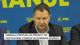 LIBERALII PROPUN UN PROIECT DE DEZVOLTARE COMUN TELEORMANGIURGIU [upl. by Erej520]