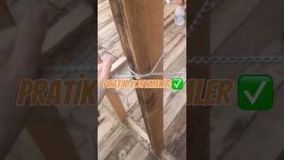 En kolay yöntem diy wood carpentry easy [upl. by Arualana]