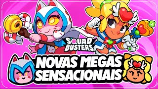 JOGUEI COM AS DUAS NOVAS MEGAS DO SQUAD BUSTERS e ELAS SÃO SIMPLESMENTE INSANAS [upl. by Catlee35]