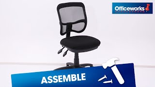 How to Assemble Bedford Ergonomic Chair [upl. by Nitsyrk]