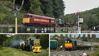 Dean Forest Railway Diesel Gala 2017 [upl. by Mosra498]