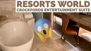 Crockfords West One Bedroom Entertainment Suite in Resorts World Las Vegas [upl. by Koser870]