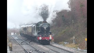 5043 Earl of Mount Edgcumbe  5th December 2023 [upl. by Yslehc185]