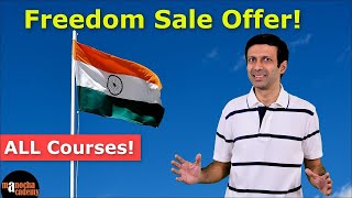 Manocha Academy Freedom Sale Offer [upl. by Arriec]