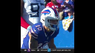 Khalil Shakir catches for a 18yard Gain vs Tennessee Titans [upl. by Llerref]