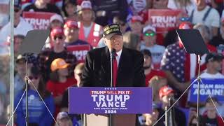 Trump campaigns in Kinston North Carolina [upl. by Sharron775]