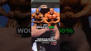 Markus Rühl speaks on Ronnie Coleman fearing him on the Olympia stage bodybuilder [upl. by Audwin706]