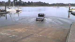 Awesome amphibious car  rib  very James Bond  Gibbs Humdinga [upl. by Ingeberg]