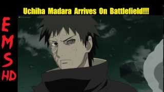 Uchiha Madara Arrives On Battlefield HD [upl. by Strep]