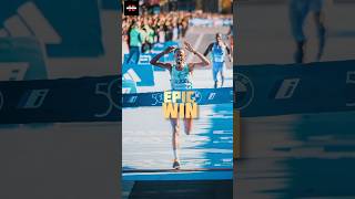 Thrilling Finish Mengeshas Epic Win at Berlin Marathon shorts sports Olympics [upl. by Jordan577]