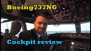 Boeing 737 cockpit explained by Pilot Blog [upl. by Saundra527]