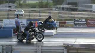 Sportster Drag race [upl. by Ardnaek]