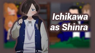 Boku no Kokoro no Yabai react ao • Ichikawa as Shinra •🇧🇷🇺🇸 [upl. by Penland]