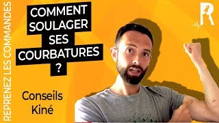 Comment soulager les courbatures  10 astuces pour récupérer Kiné [upl. by Nerty936]