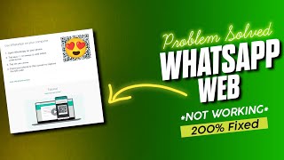 Whatsapp Web Not Working in Chrome  Whatsapp Web [upl. by Kcirneh]