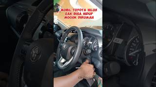 Toyota Hilux gak bisa stater Baterai nya Soak [upl. by Aisylla]