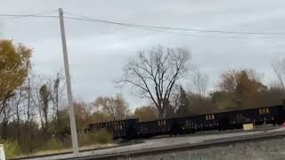 Fostoria Ohio CSX coke express [upl. by Ailemak67]