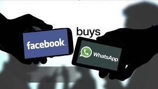 Facebooks WhatsApp deal explained in 60 seconds  BBC News [upl. by Eeramit]