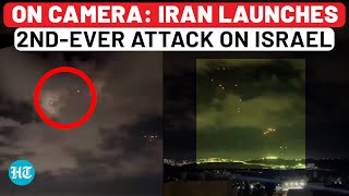 Iran Launches Huge Missile Attack On Israel Tehrans 2ndEver Strike After IDFs Lebanon Invasion [upl. by Sanjay]