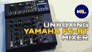 Yamaha F4BT Mixer  Unboxing [upl. by Enoch]