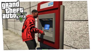 🏡🚗 GTA 5 REAL LIFE  EP 5  ROBANDO CAJEROS [upl. by Kurtz]