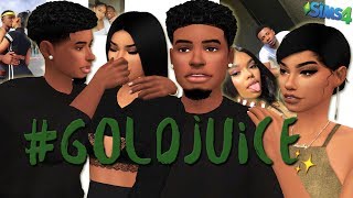 GOLDJUICE  THE SIMS 4 CREATE A SIM [upl. by Ycul649]