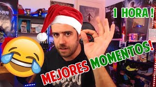 MEJORES MOMENTOS DE AURONPLAY ESPECIAL NAVIDEÑO FIN DE AÑO 2018 SiTeRíesPierdes [upl. by Roosnam]