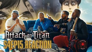 Attack On Titan Season 4 Episode 15 Reaction  Phantom Nerds EUTHANIZATION [upl. by Holsworth784]