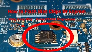 How to Flash Bios Chips or Eeprom Using RT809F Programmer  Bios Program Kaise Karte hai [upl. by Shulins371]