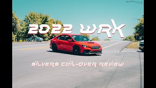 2022 WRX Silvers Coilover Review  Ride Along [upl. by Alyehs426]