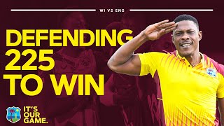 Defending 225 Runs To Win T20  West Indies vs England  Windies Cricket [upl. by Schach249]