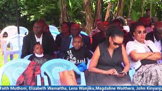 David Wainaina Kinyajui Funeral service [upl. by Hallsy432]