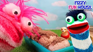 Fizzy Finds Dinosaur Eggs  Explorative Video for Kids [upl. by Erle204]