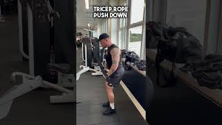 Tricep rope pushdown [upl. by Terrijo201]