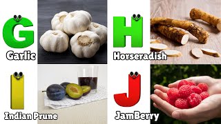 Vegetables ABC Song  Learn English Alphabet Letters  Phonics for Kids [upl. by Stranger350]