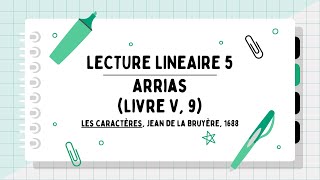 Arrias  Lecture linéaire n°5  Littérature d’idées du XVIe au XVIIIe siècle [upl. by Chev]