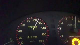 Starlet GT Turbo TD04 Acceleration 10psi [upl. by Broome]