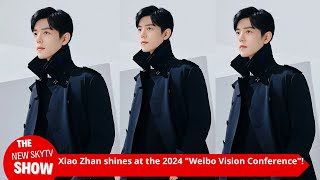 Xiao Zhan shines at the 2024 Weibo Vision Conference He won two honorary championships and was extr [upl. by Gaile]