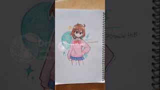 Gambar Karakter Momo Ayase fanart Dan da Dan 👽 art fanart drawing [upl. by Oleta]