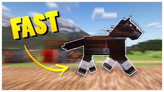 How to Breed the Perfect Horse in Minecraft 121 [upl. by Ehtylb]