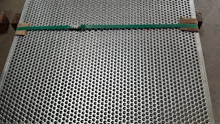 Gi perforated sheet metal [upl. by Neural808]