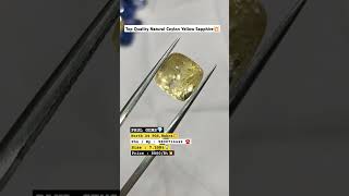 Natural Certified Top Notched Quality Ceylon Yellow Sapphire Wholesale Price Available💥PAUL GEMS💎 [upl. by Ahtael]