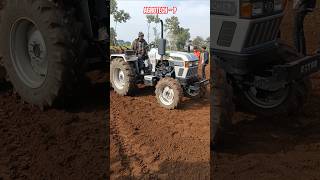 Eicher 551 eicher551 eichertractor tractor rotovator 4wdtractor farming kisan kheti farm [upl. by Dabbs888]