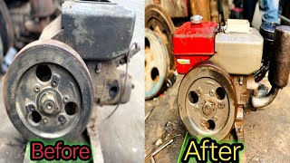 how to repair and start 5 year old China CD R170A 5HP water cooler diesel engine [upl. by Meadow]