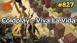 Minecraft Coldplay  Viva La Vida Noteblock Tutorial [upl. by Nenad666]