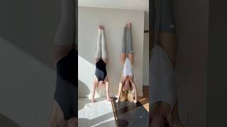 Handstands with my fav SageSplits [upl. by Aitahs]